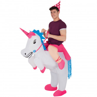 Unicorn Ride On Inflatable Costume