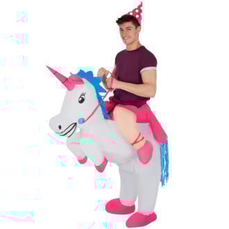Unicorn Ride On Inflatable Costume