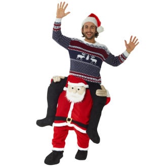 Santa Piggyback Costume