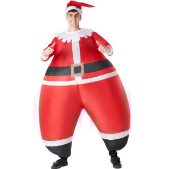 Santa Bouncer Inflatable Costume