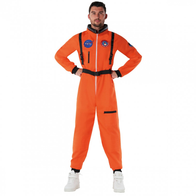 Men's Orange NASA Astronaut Costume