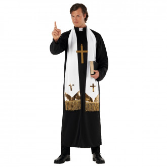 Mens Priest Religious Costume