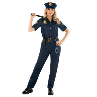 Womens USA Police Costume