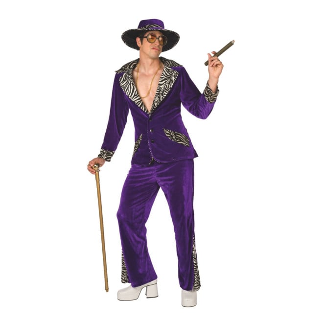 1970s fashion fancy dress Smiffys Sexy Retro 70s Disco Pink Jumpsuit, Adult Diva Halloween Costume