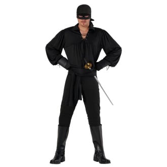 Mens Masked Fairytale Vigilante Costume