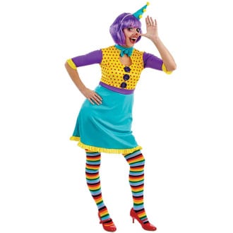 Womens Cheeky Clown Costume