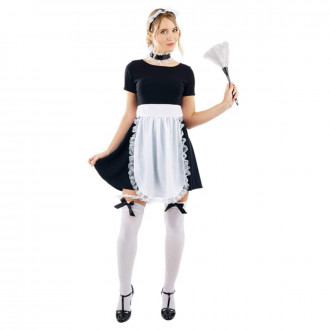 Womens French Maid Costume Kit