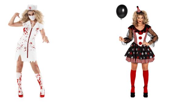 Zombie vs. Clown Costumes: Scarier Halloween?
