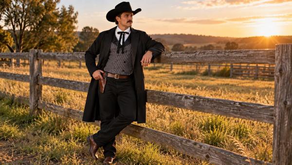 Ranch Cowboy Costume Guide: The All-Black Look in One Order