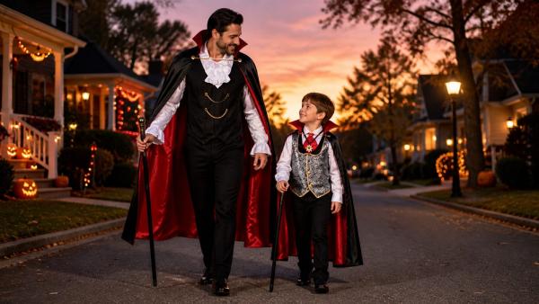 Vampire Costume Ideas for Every Age, With Real Sizing and Care Built In
