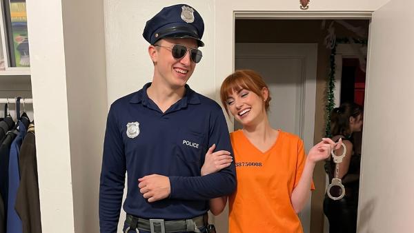 Cop and Prisoner Costume for Couples: A Pair That Reads Instantly