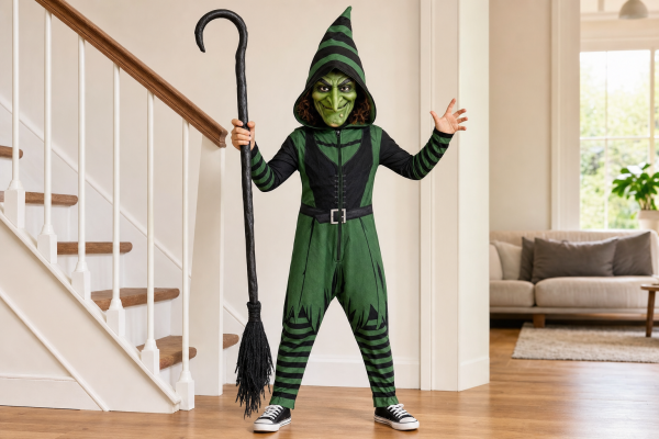 Green Witch Costume Look: Style Guide