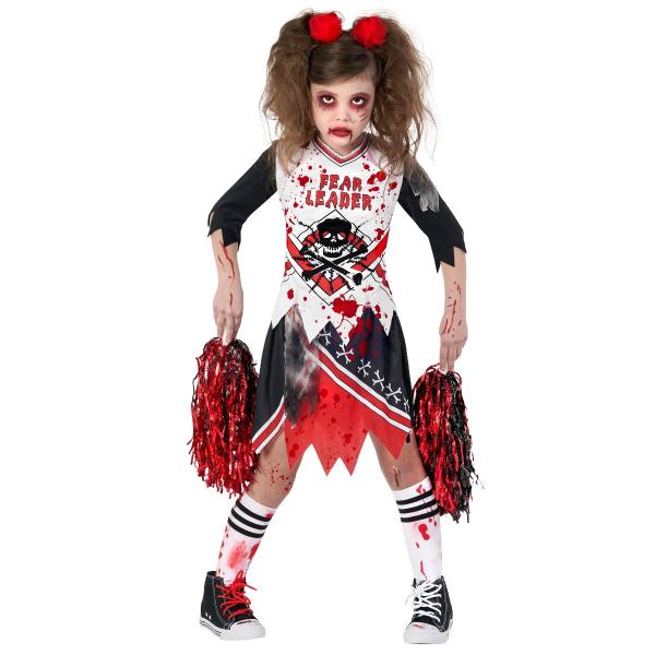 Zombie Cheerleader Costume: The Torn Uniform, the Grime and Every Grindhouse Detail