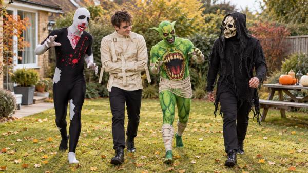 Scary Group Halloween Costumes: Four Squads, Every Look Linked