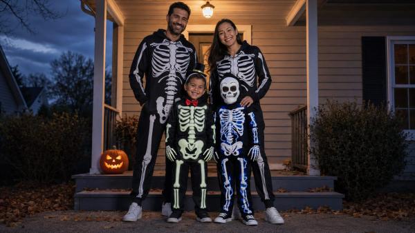 Best Skeleton Costumes for Halloween: Glow or Printed Bones, and the Cut That Fits