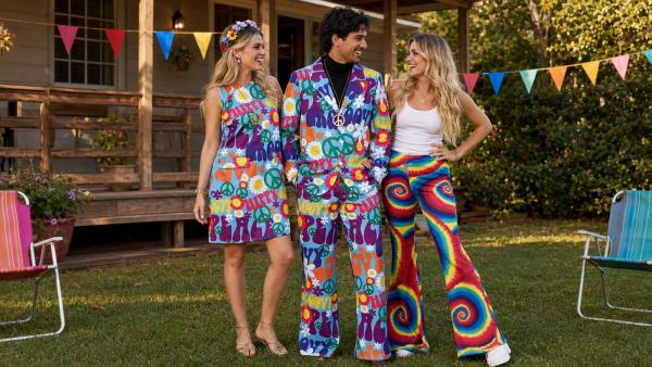 Hippie Costume Ideas: Complete Looks for Women, Men, Couples and Kids