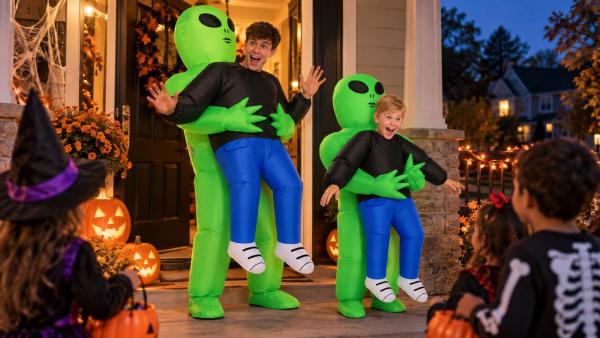 Matching Family Halloween Costumes: Coordinated, Not Cloned